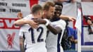 Harry Kane, buteur pour l'Angleterre face aux Pays-Bas, en demi-finale de l'Euro 2024.