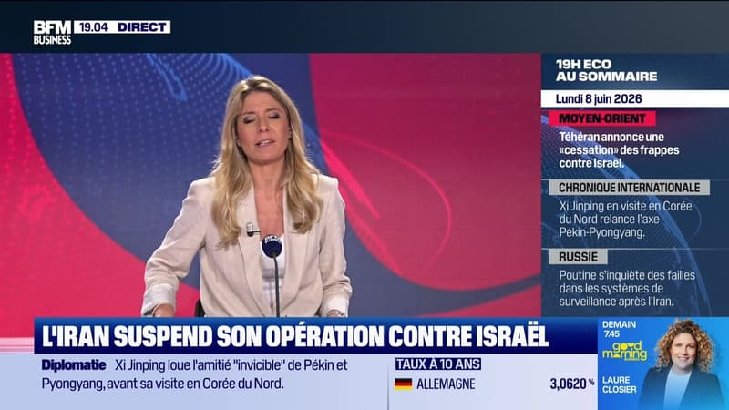 Le 19h Eco - Lundi 8 juin