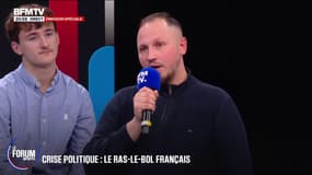 FORUM BFMTV - "Au moins, on semble avancer sur un sujet", dit Ouahmed Hami, buraliste à Paris 18e, à propos de la suspension de la réforme des retraites