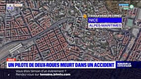 Nice: un mort dans un accident de circulation