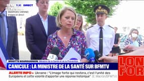 Brigitte Bourguignon, ministre de la Santé: " Nous sommes dans un épisode de canicule très précoce, comme ça n'est pas arrivé depuis très longtemps"