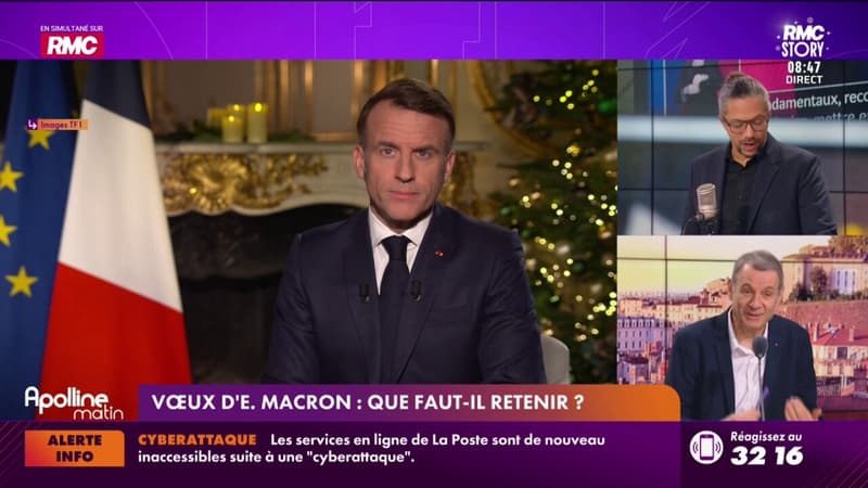 Emmanuel Macron: "Ce n'est pas un grand cru dans la série des vœux présidentiels", estime Bruno Cautrès, politologue et chercheur CNRS