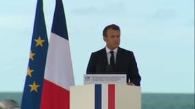 Emmanuel Macron aux Sables-d'Olonne