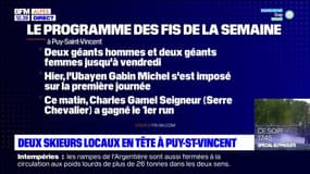 Puy-Saint-Vincent: deux skieurs locaux en tête