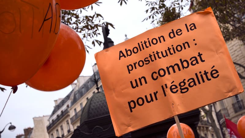 Rosen Hicher avait organisé à Paris une manifestation pour l'abolition de la prostitution en 2014.
