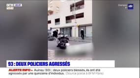 Aulnay-sous-Bois: deux policiers pris à partie et agressés par une quinzaine d'individus