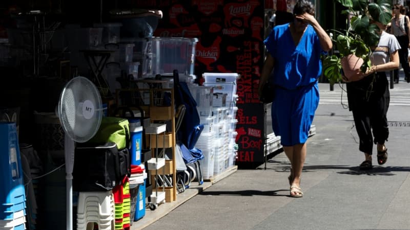 Canicule: 43 départements en vigilance orange pour la journée de mardi