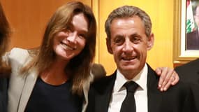 Carla Bruni-Sarkozy et Nicolas Sarkozy au Liban fin juillet