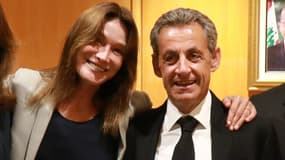 Carla Bruni-Sarkozy et Nicolas Sarkozy au Liban fin juillet