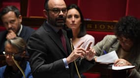 Le Premier ministre Édouard Philippe à l'Assemblée nationale le 30 janvier 2019