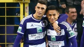 Matias Suarez et Andy Najar