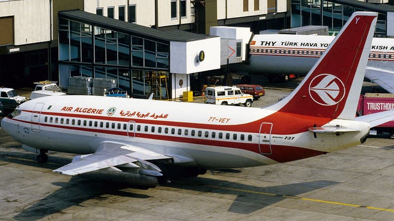 Un Boeing 737-200 de la compagnie Air Algerie.