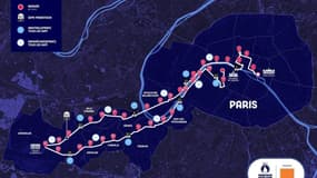 Le parcours du Marathon pour tous de 42km