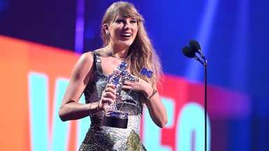 La chanteuse Taylor Swift le 11 septembre lors des MTV Video Music Awards