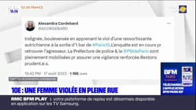 10e: une femme aurait été violée en pleine rue