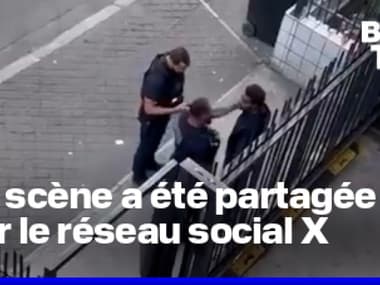  Saint-Denis: un policier gifle et crache sur un jeune homme 