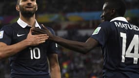 Karim Benzema et Blaise Matuidi