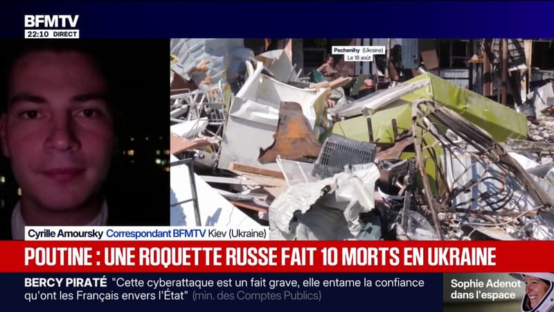 Guerre en Ukraine: une frappe russe a fait 10 morts dans la région de Kharkiv