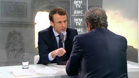 Emmanuel Macron, invité de BFMTV, ce vendredi