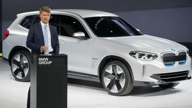 Au salon automobile de Pékin, BMW a dévoilé une version électrique de son SUV X3, qui sera commercialisé d'ici 2020.