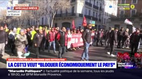 Réforme des retraites: la CGT des Bouches-du-Rhône appelle à "bloquer le pays"
