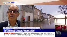 Inondations dans le Lot-et-Garonne: "Peu d'habitants acceptent de quitter leur domicile", selon le maire de Marmande