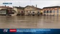 À Couthures-sur-Garonne l’eau est montée à plus d’1m50 par endroits