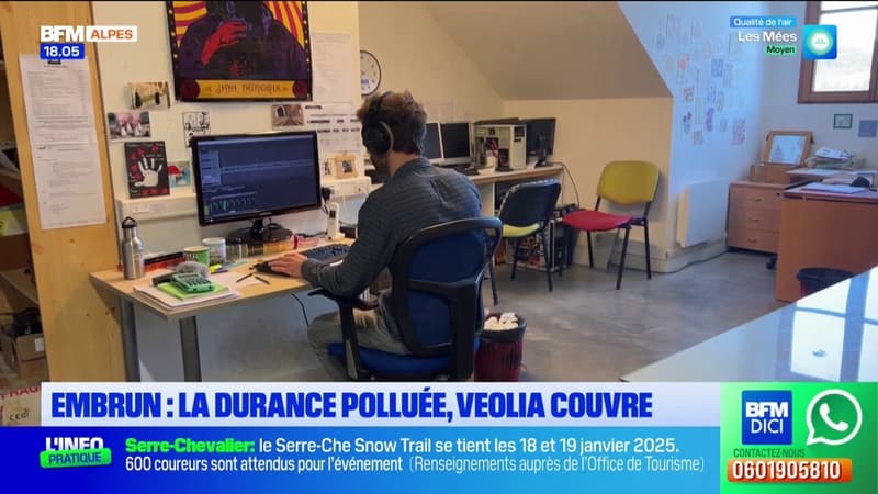 Embrun: Veolia accusée d'avoir couvert une importante pollution de la Durance