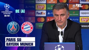 PSG 0-1 Bayern : Galtier évoque "une discussion" avec les joueurs dans le vestiaire après la défaite