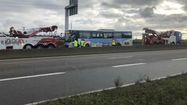 Un accident de bus s'est produit près de Rambouillet.