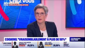 Législatives: Sandrine Rousseau, candidate Nupes de la 9e circonscription de Paris, analyse le score de la majorité présidentielle