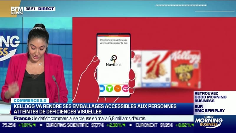 Commerce 2.0 : Kellogg's va rendre ses emballages accessibles aux personnes atteintes de déficiences visuelles par Anissa Sekkai - 07/07