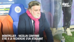 Montpellier - Nicollin confirme être à la recherche d'un attaquant et évoque la piste Assalé
