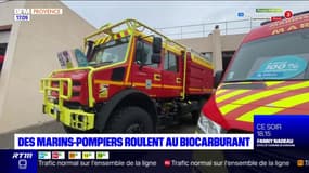 Marseille: des engins des marins-pompiers roulent au biocarburant