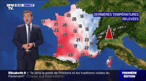 Le soleil domine les régions de l'Est, mais des averses localement orageuses sont à prévoir entre le Gard et l'Hérault