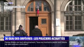 Viol au 36 quai des Orfèvres: les deux policiers acquittés en appel