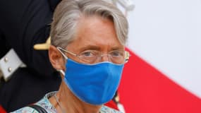 La ministre du Travail Elisabeth Borne à Paris le 7 octobre 2020