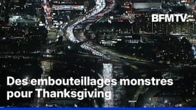  Des embouteillages monstres à Los Angeles pour le week-end de Thanksgiving 