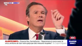 Nicolas Dupont-Aignan: "Le pays est en train de sombrer dans une attaque sans précédent de la Liberté individuelle"