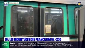 Jeux olympiques: les Franciliens inquiets à 200 jours de l'ouverture