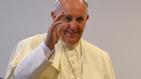 Le pape François, le 16 août 2014.