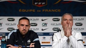 Deschamps et Ribéry