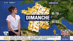 La météo pour ce samedi 13 mai 2017