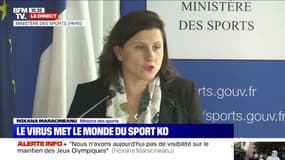 Roxana Maracineanu: "Nous n'avons pas de visibilité sur le maintien des Jeux Olympiques"