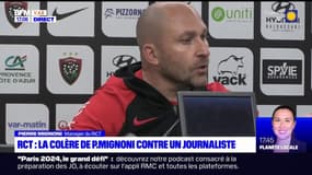 RCT: la colère du manager Pierre Mignoni contre un journaliste 