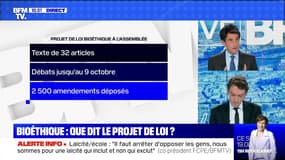 Bioéthique: que dit le projet de loi ? - 24/09