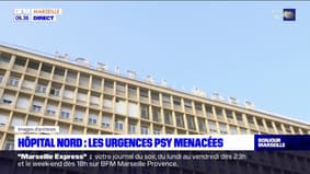 Marseille: les urgences psychiatriques de l'hôpital Nord menacées