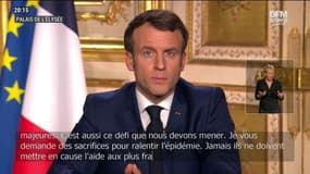 Emmanuel Macron : "aucune entreprise ne sera livrée au risque de faillite"