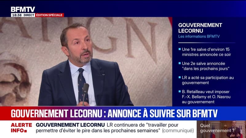 Gouvernement de Sébastien Lecornu: pour Sébastien Chenu, vice-président du RN, 