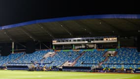 Un stade de football au Paraguay
